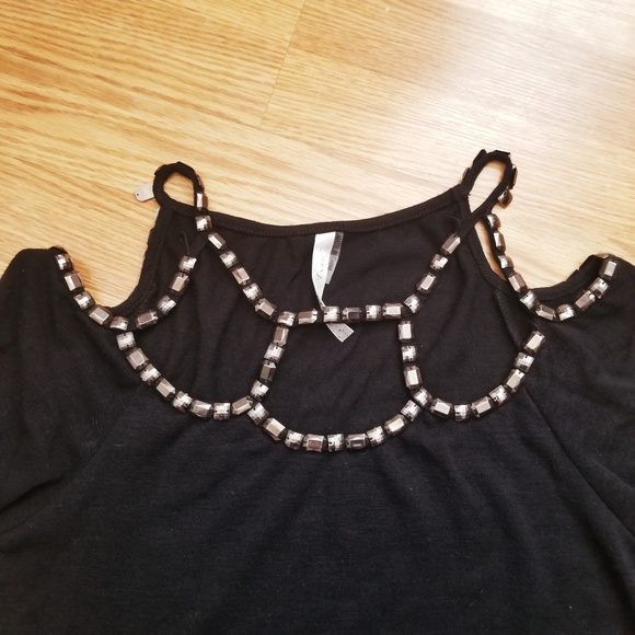 Cage Cutout Sweater Dress with Long Sleeves - Picture 5 of 8